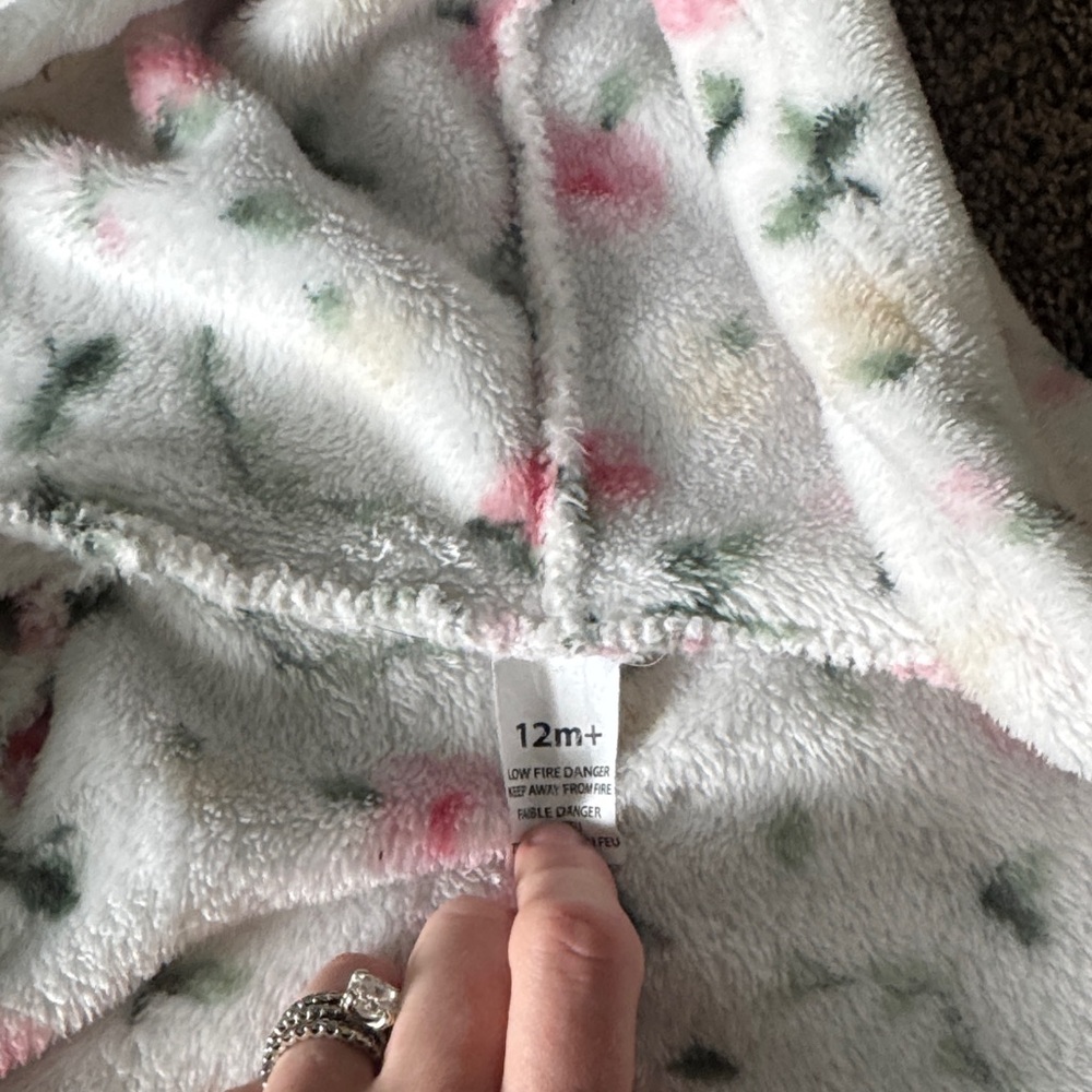 Floral Kids Pajama Robe - Picture 3 of 3